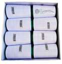 [EURO..805000YU...1] BANDEJA 8 CONOS 5.000 YARDAS (BLANCO U...1)