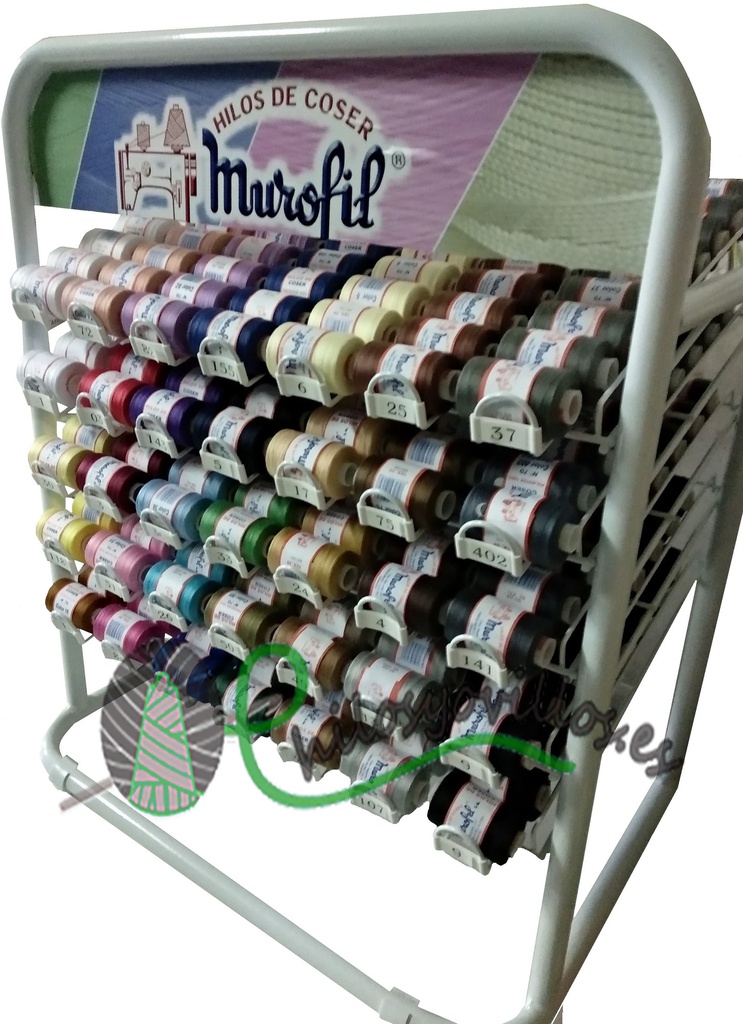 EXPOSITOR BOBINAS 850M 35 COLORES